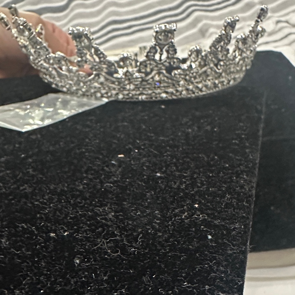Elegant Silver Tiara